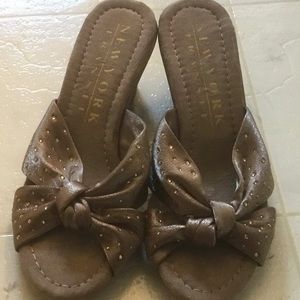 Size 6&1/2 Rhinestone Embellished Wedges